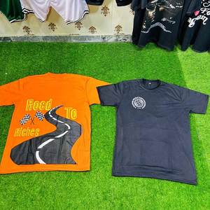 Camiseta de algodón de gran tamaño Logotipo delantero y trasero Logotipo de impresión 3D Puff Fabricante de ropa superior Solo Tansy Industry Precios bajos - Product Image 4