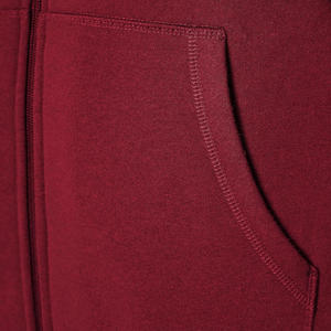 Sudadera con capucha para hombre transpirable con cremallera completa Fabricante OEM Opciones de impresión de logotipo personalizado y soporte de etiqueta privada - Product Image 5