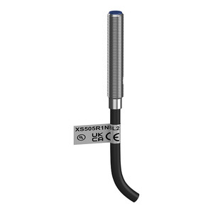 Telemecanique XS505R1NBL2 Kit sensore induttivo in miniatura con cavo 2 m Sn0.8mm acciaio inox M5 L31mm XS505R1NBL2 - Product Image 1