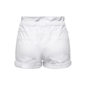Shorts de Mezclilla para Mujer, Lavado Medio, Dobladillo Enrollado, Diseño Único, Vintage, Cintura Alta, Elegantes, 2025 - Product Image 2