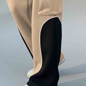 Clothing Manufacturers Custom High Quality Nylon Sweat Pants Windbreaker Track Pant Oem <b>Straight</b> Legging Sweatpants Men - Product Image 5