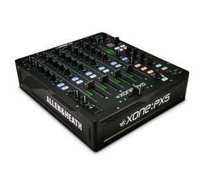 BEST NEW Allens & Heaths XONE:PX5 - 4+1 Channel DJ Mixer with Soundcard - Product Image 1