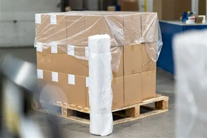 Fundas para Palés Transparentes de 51 x 49 x 73 Pulgadas, 3 Milésimas de Pulgada, Lámina Superior, Tamaño Grande, Bolsas de Polietileno ODM, Lámina de Plástico Transparente, Precio de Fábrica en Vietnam - Product Image 3