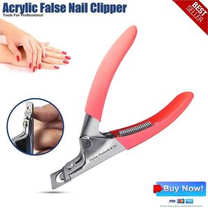 Precio al por mayor, cortadores de puntas de uñas acrílicas con revestimiento de Color titanio, cortaúñas postizas, cortadores de puntas acrílicas, cortador de bordes de puntas de uñas - Product Image 3