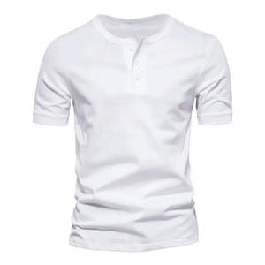 Camisetas Casuales de Estilo Holgado para Hombre, Cuello Redondo, Tejido de Punto de Poliéster/Algodón, Logotipo Personalizado, Antipilling, Secado Rápido, Transpirable - Product Image 4