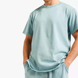 <b>Men's</b> 2-Piece Casual Outfit Loose Fit Short Sleeve T-Shirt & Shorts Set Crew Neck Lightweight <b>Top</b> Quality Gym Summer Wear - Product Image 3