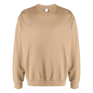 Custom Logo OEM Men Fleece <b>Stand</b> Collar Sweatshirt Heavy <b>Weight</b> Loose Fit Soft Oversized Pullover 100% Cotton Winter - Product Image 2