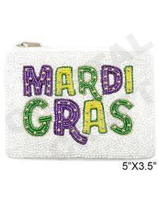 Pochette à monnaie perlée étoile blanche belle pochette à monnaie perlée personnalisée pour les femmes pochette à monnaie à la mode avec - Product Image 5