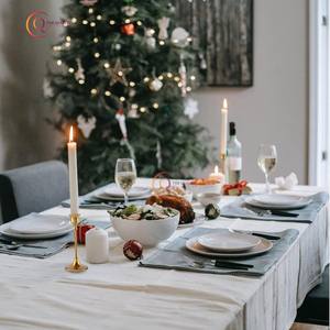 Juego de 6 tamaños diferentes, Decoración de mesa, portavelas de Navidad, tarro de vela único decorativo relámpago de suministro indio - Product Image 6