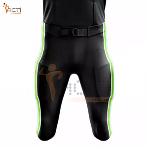 Uniformes de Fútbol Americano Transpirables de Alta Calidad en Oferta, Servicio OEM/ODM, Impresión de Nombre de Equipo Personalizado, 100% Poliéster ACTI para Hombre - Product Image 5