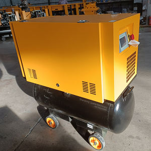 高品質統合2-in1ポータブルモバイルスクリュー低ノイズエアコンプレッサー - Product Image 6