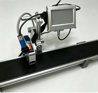 Imprimante jet d'encre industrielle automatique en ligne avec tête d'impression XP600 pour impression par lots/QR/code date/logo sur matériaux souples – Garantie 1 an