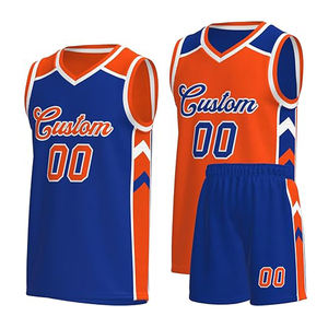 Ensemble d'uniformes de basket-ball personnalisés avec logo de l'équipe et support du nom idéal pour les entraînements et les jours de match - Product Image 1