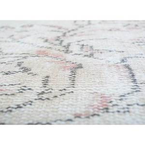 Tapis en laine noués à la main de style vintage ivoire Pae-350 pour la décoration de la maison - Product Image 3