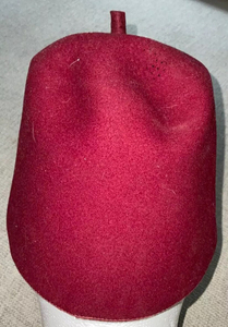 Sombrero masónico de masones vintage, la mejor venta, Fez en granate para deportes al aire libre y Shriners de templo - Product Image 3