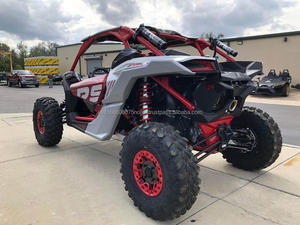 Can-Am Maverick X3 X rs Turbo RR 2024 Rojo Fuego y Plateado Hiperbrillante - Product Image 5