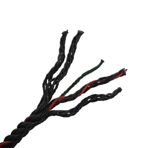 Cuerda de Pesca Negra y Roja de Alta Resistencia y Tenacidad, Resistente a la Abrasión, 9 mm, 220 m, Polietileno, 4 Hilos Trenzados, para Agricultura - Product Image 5