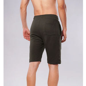 2025 haute qualité grande taille français éponge Shorts de course Logo personnalisé plaine coton vente en gros Sweat Shorts hommes en gros Shorts de sport - Product Image 3