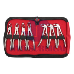 CE ISO diakui <span class=keywords><strong>Forceps</strong></span> ekstraksi gigi <span class=keywords><strong>Forceps</strong></span> pediatrik Pedo untuk Kit kedokteran gigi anak-anak 7 dilapisi Titanium penjualan panas