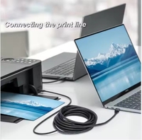 Kabel ekstensi aktif fotografi cerdas, kabel Tegher fotografi cerdas, kabel ekstensi aktif, USB 3.2 Gen 2, 32ft 10m, dengan penguat sinyal untuk sensor kamera Fujifilm