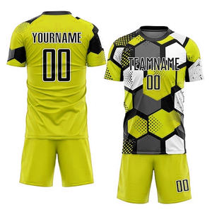 Ropa de estilo de fútbol callejero de manga corta para adultos Camiseta de fútbol al aire libre con parte superior de corte automatizada para hombres y mujeres - Product Image 1