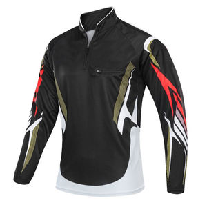 Camiseta de Pesca de Manga Larga, Talla Grande, Transpirable, de Secado Rápido, con Protección UV, Personalizada con Impresión por Sublimación, Jersey de Pesca para Hombre - Product Image 2