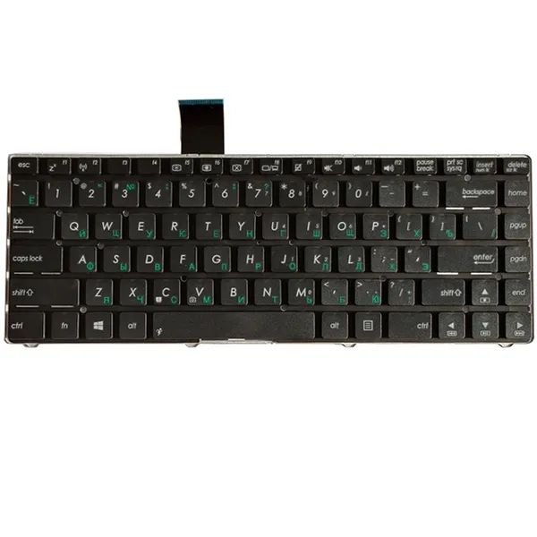 Original New Russian Keyboard for ASUS K45D K45DR K45DV K45N K45V K45VD Black Spanish Without Backlit Laptop Keyboard