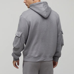 ชุดกีฬาผู้ชายทันสมัยล่าสุดสำหรับฤดูหนาว ชุดวิ่ง/เสื้อคลุมแบบทนทาน ดีไซน์สวย ราคาโรงงาน พร้อมโลโก้ - Product Image 4