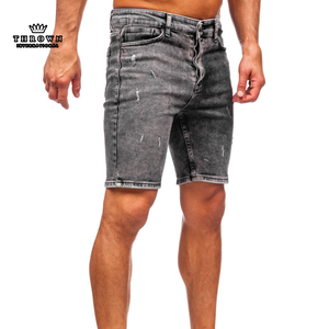 Pantalones Cortos Deportivos al por Mayor OEM, 100% Calidad, Logotipo Personalizado, Diseño Gris Sólido Único, Nuevo Diseño, Ropa Casual de Lona - Product Image 2