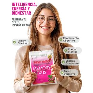 Integratori a base di erbe HIGO TINTO Memory Nexus - Product Image 6