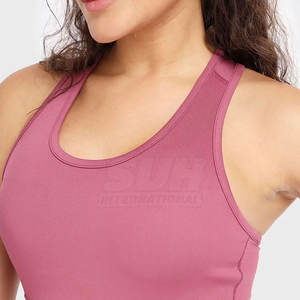 Sujetador Deportivo de Alta Calidad con Soporte Superior y Logotipo Frontal para Mujer, Ropa Deportiva Transpirable, Top Ventas en Existencia - Product Image 5