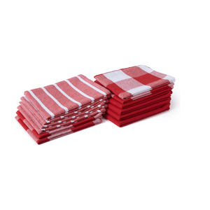 Fourniture en vrac 100% coton biologique torchons au design coloré de haute qualité avec logo privé personnalisé - Product Image 4