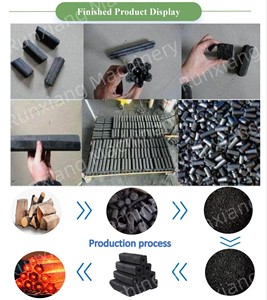 เครื่องอัดก้อนถ่านกะลามะพร้าวแบบมั่นคง ผลิตจากโรงงานในจีน - Product Image 5