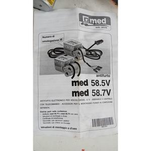ระบบป้องกันการโจรกรรมแบบครบวงจร อะไหล่ทั่วไป หลายยี่ห้อ รุ่น (90>) MED58.7V เบนซิน - Product Image 4
