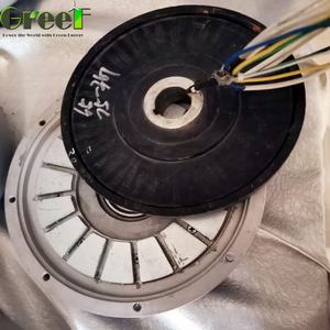 Generatore <span class=keywords><strong>a</strong></span> Magneti Permanenti Senza Nucleo <span class=keywords><strong>da</strong></span> 10kW 200RPM Trifase 220V per Turbina Eolica - Product Image 6