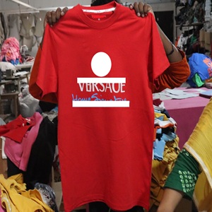 เสื้อยืดผ้าฝ้ายโพลีเอสเตอร์ใช้ได้ทั้งชายและหญิงแขนสั้นโอเวอร์ไซส์ระบายอากาศได้หรูหรา - Product Image 2
