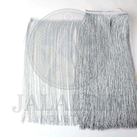 Vente en gros 2025 – Tissu décoratif personnalisé en polyester 100 % avec franges et pompons pour la maison et les vêtements, 100 mètres, MOQ, taille personnalisée, meilleures ventes