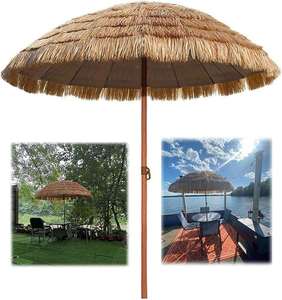 Impermeable plegable Hawaiano/Tiki jardín sombrilla playa con techo de paja muebles de exterior patio hoteles hospitales almacenes - Product Image 1