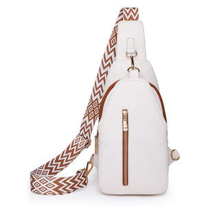 SFI, último diseño, bandolera portátil de cuero a la moda, bolso de pecho con logotipo personalizado, bandolera para correr al aire libre para mujer - Product Image 3