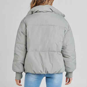 แจ็กเก็ตขนเป็ดสำหรับผู้หญิงแจ็กเก็ตขนเป็ดออกแบบโลโก้สำหรับฤดูหนาว - Product Image 6