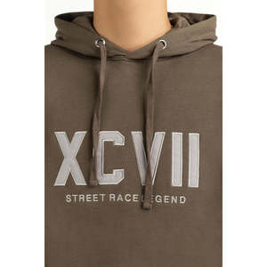 เสื้อฮู้ดลำลองสำหรับฤดูใบไม้ร่วง ทรงปกติ ผ้าเฟรนช์เทอร์รี่ ซิปหน้า ลายเรียบ ป้ายยี่ห้อสั่งทำได้ ไซส์ XXS-6XL รุ่น MN-POH-WS25-009 - Product Image 5