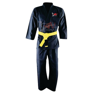 Uniforme de Artes Marciales de Cuero Personalizado al por Mayor, de Alta Calidad, con Color y Talla a Medida, Logotipo Personalizado, Tela 100% Algodón, Profesional para Judo y Jiu-Jitsu - Product Image 1