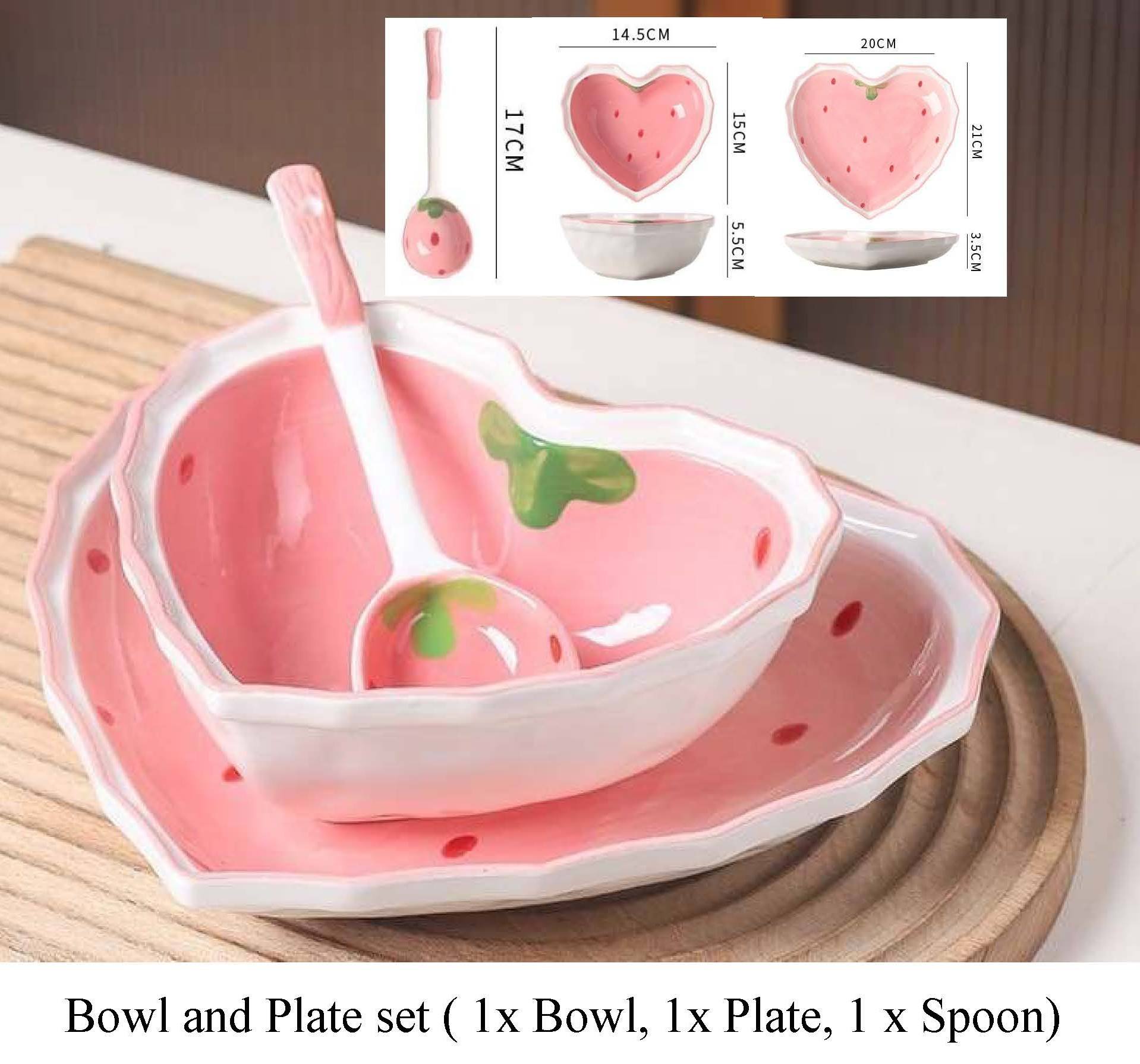 Bowl and Plate set