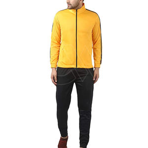 Prix de gros couleur personnalisée survêtements pour hommes best-seller ensemble de survêtement blanc de course simple - Product Image 1