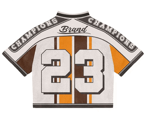 Camiseta personalizada con estampado de sublimación de malla profesional, ropa de calle, camiseta de fútbol personalizada, OEM camiseta de fútbol, camiseta cuadrada de fútbol - Product Image 1