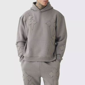 ชุดวอร์มทรงบานแบบสั่งทำพิเศษสำหรับคนไซส์ใหญ่ ผลิตในปากีสถาน จำนวนสั่งซื้อขั้นต่ำน้อย ระบายอากาศได้ดี สวมใส่สบาย - Product Image 6