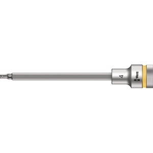 Llave de vaso Wera blanca de 1/2 pulgada con inserto de 4 mm y 140 mm de longitud - Product Image 1