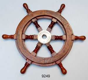 ศูนย์กลางเรือทำจากทองเหลืองประดับผนังสำหรับงานฝีมือผลิตจากอินเดีย - Product Image 5