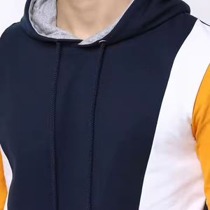 เสื้อฮู้ดซิปแบบสองสี ขายส่ง ผ้าฟลีซทรงโอเวอร์ไซส์ ล้างสีแบบแอซิด สไตล์สตรีทแวร์ สำหรับผู้ชายและผู้หญิง ผลิตโดยผู้ผลิตเสื้อผ้าแฟชั่น - Product Image 3