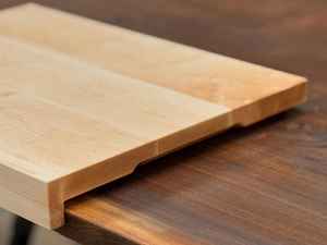 Meilleure planche à découper rectangulaire en bois MS Handicraft avec poignée 12mm d'épaisseur durable et passe au lave-vaisselle - Product Image 6